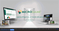 Desktop Screenshot of microgame.it
